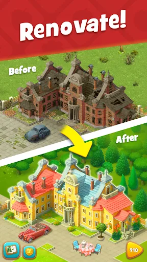 Gardenscapes screenshot 5