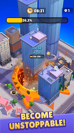 Hole.io screenshot 2